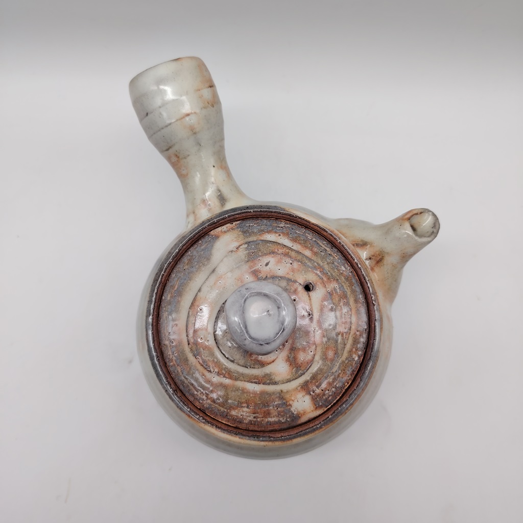 Teiera in ceramica di Hagi "gohonte" di Seigan Yamane - 600ml - immagine 7