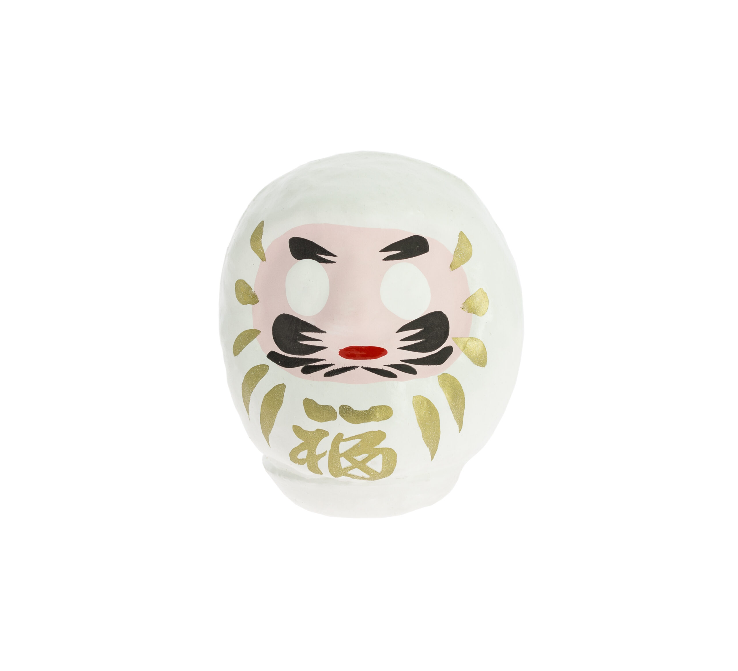Daruma bianco 6,5cm - immagine 5