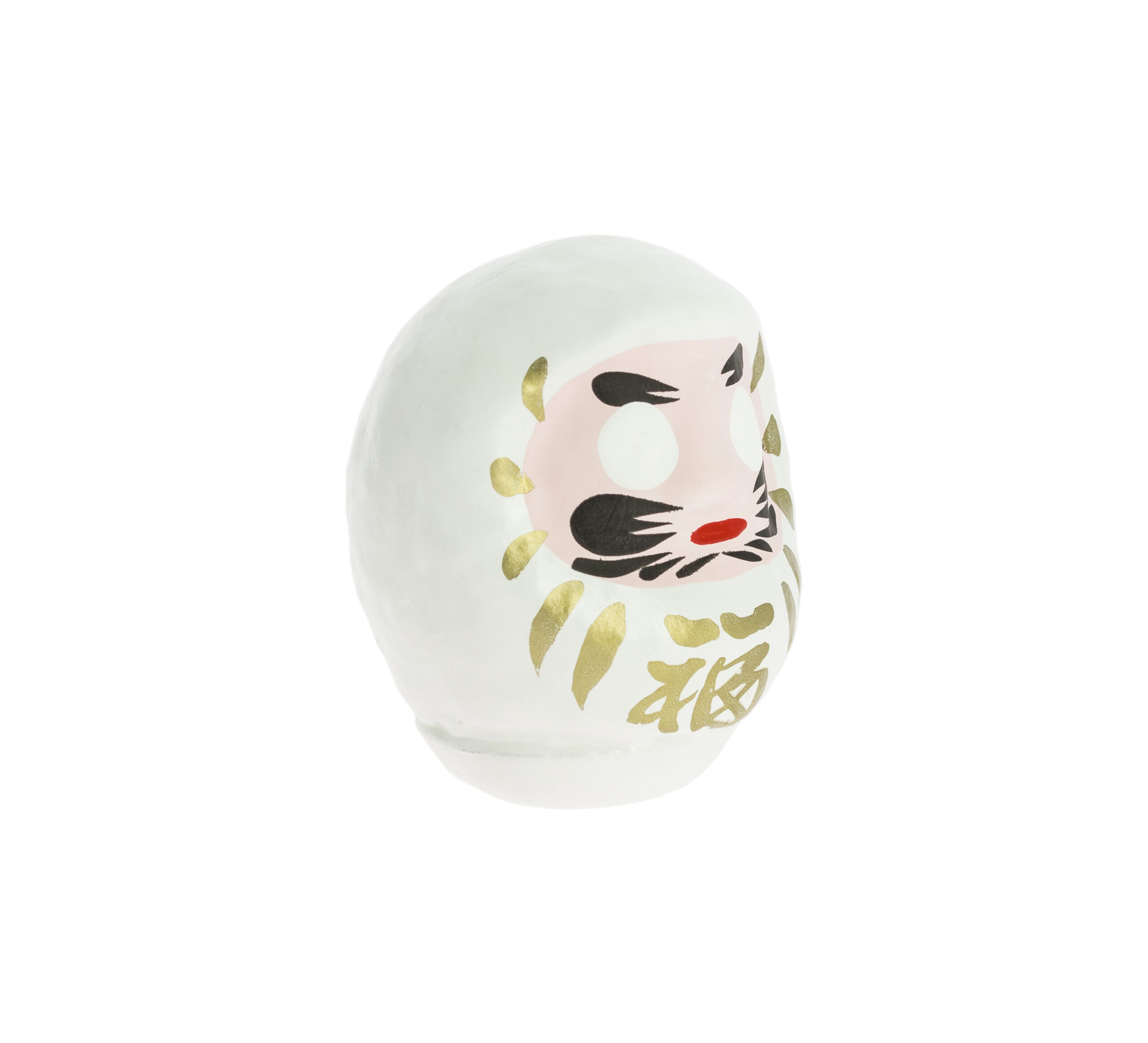 Daruma bianco 6,5cm - immagine 2