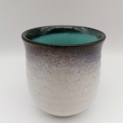 Tazza con interno turchese